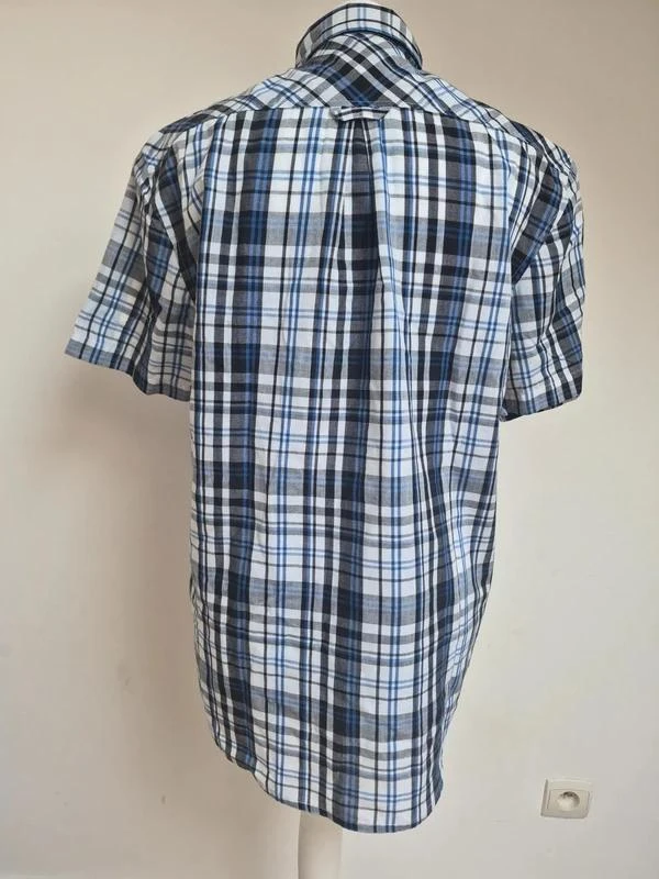 Tout Simplement Vintage Overhemd met Blauw-Wit Schotse Patroon M – photo 2